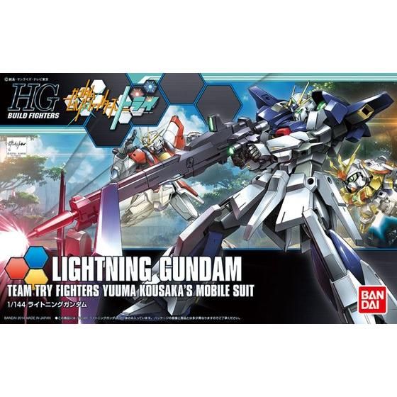 2278304 5055433 Bandai HGBF #20 1/144 LGZ-91 Lightning Gundam Model Kit 4573102554338