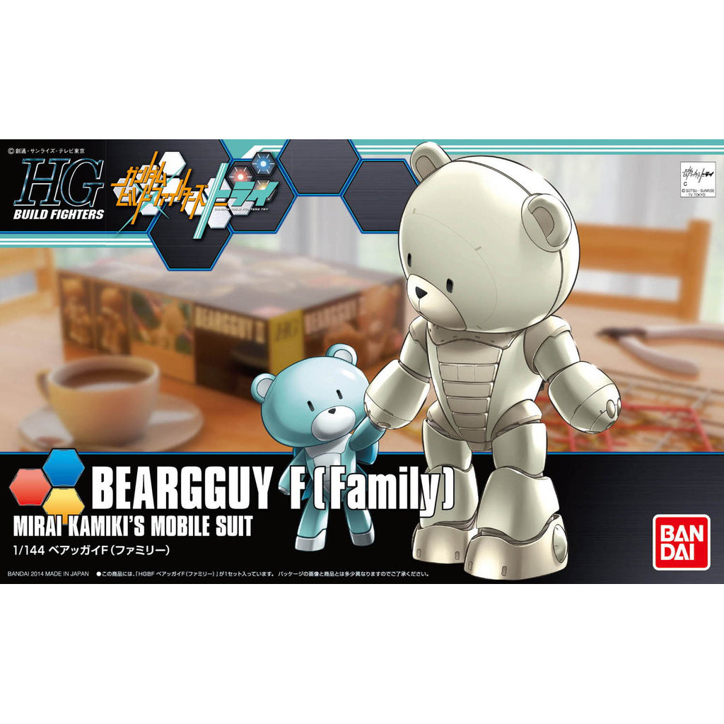 2278306 5055435 Bandai HGBF #22 1/144 Beargguy F [Family] Model Kit 4573102554352
