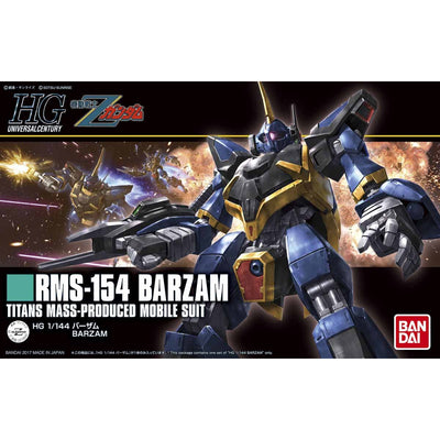 2376497 5058008 Bandai HGUC 1/144 RMS-154 Barzam Model Kit 4573102580085