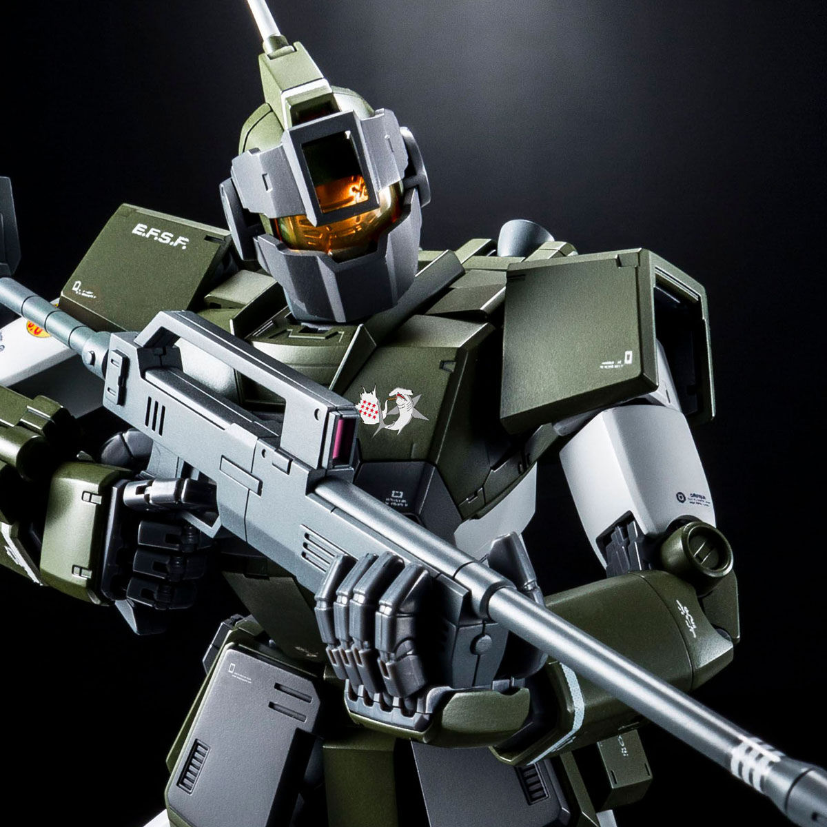 2390744 Bandai Premium Bandai MG 1/100 RGM-79SC GM Sniper Custom (Tenneth A. Jung) Model Kit