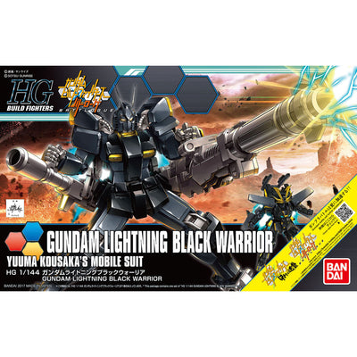 Bandai HGBF #061 1/144 PF-73-3BL Gundam Lightning Black Warrior Model Kit
