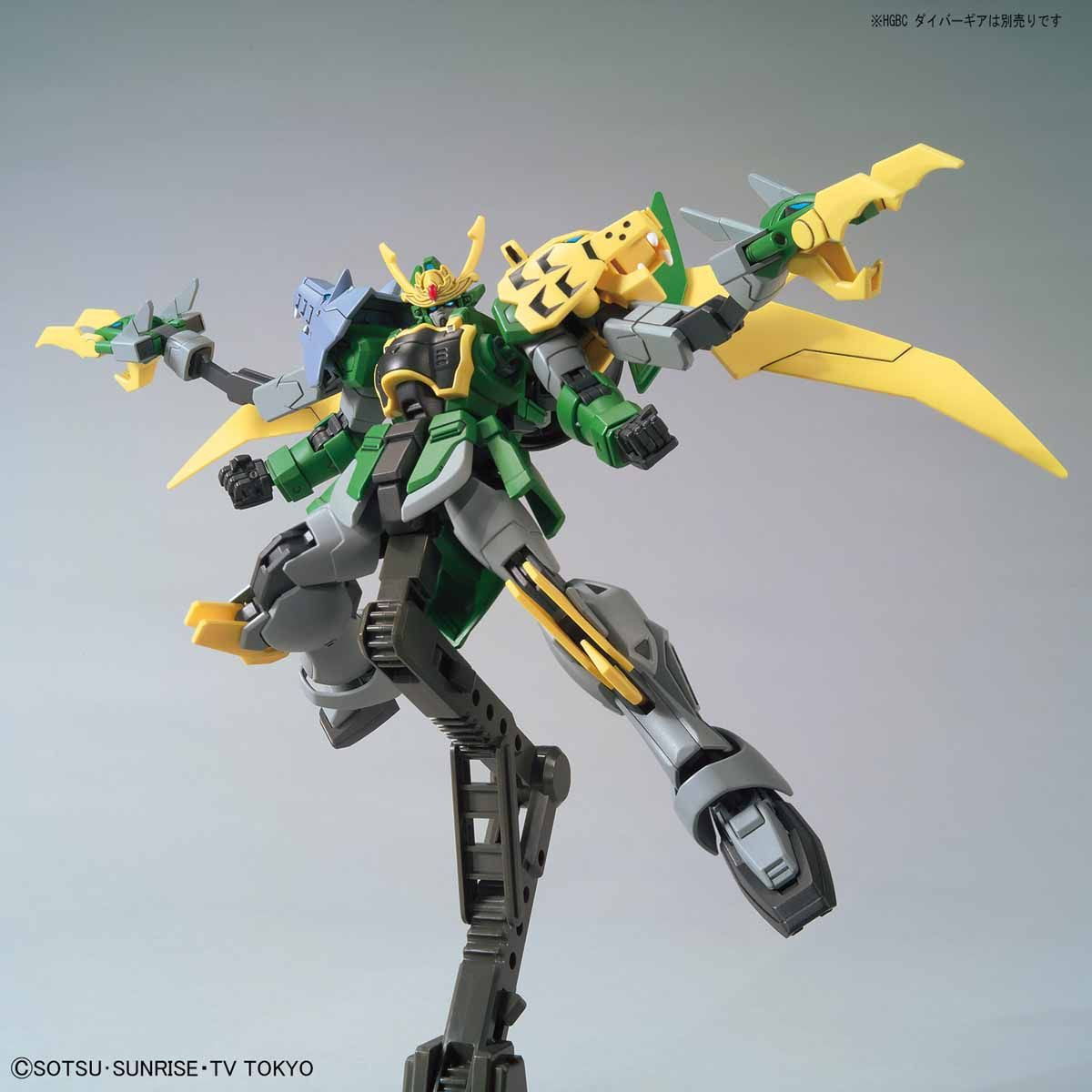 Bandai HGBD #011 1/144 XXXG-01S2 龍虎狼 Gundam Jiyan Altron Model