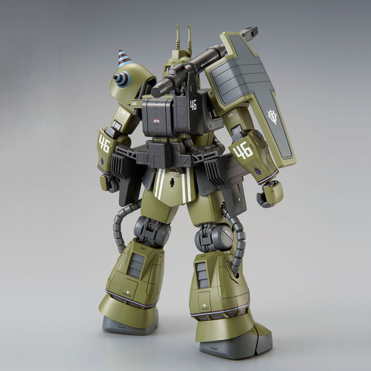 2428535 Bandai MG 1/100 MS-06K Zaku Cannon Ian Graden Custom Model Kit 4549660299707