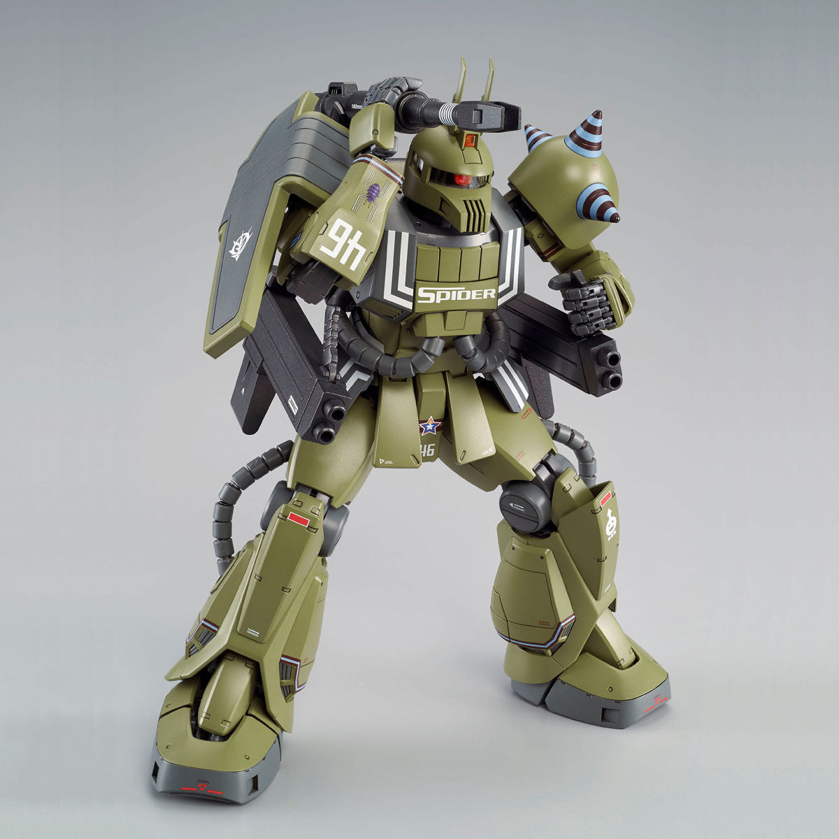 Bandai MG 1/100 MS-06K Zaku Cannon Ian Graden Custom Model Kit