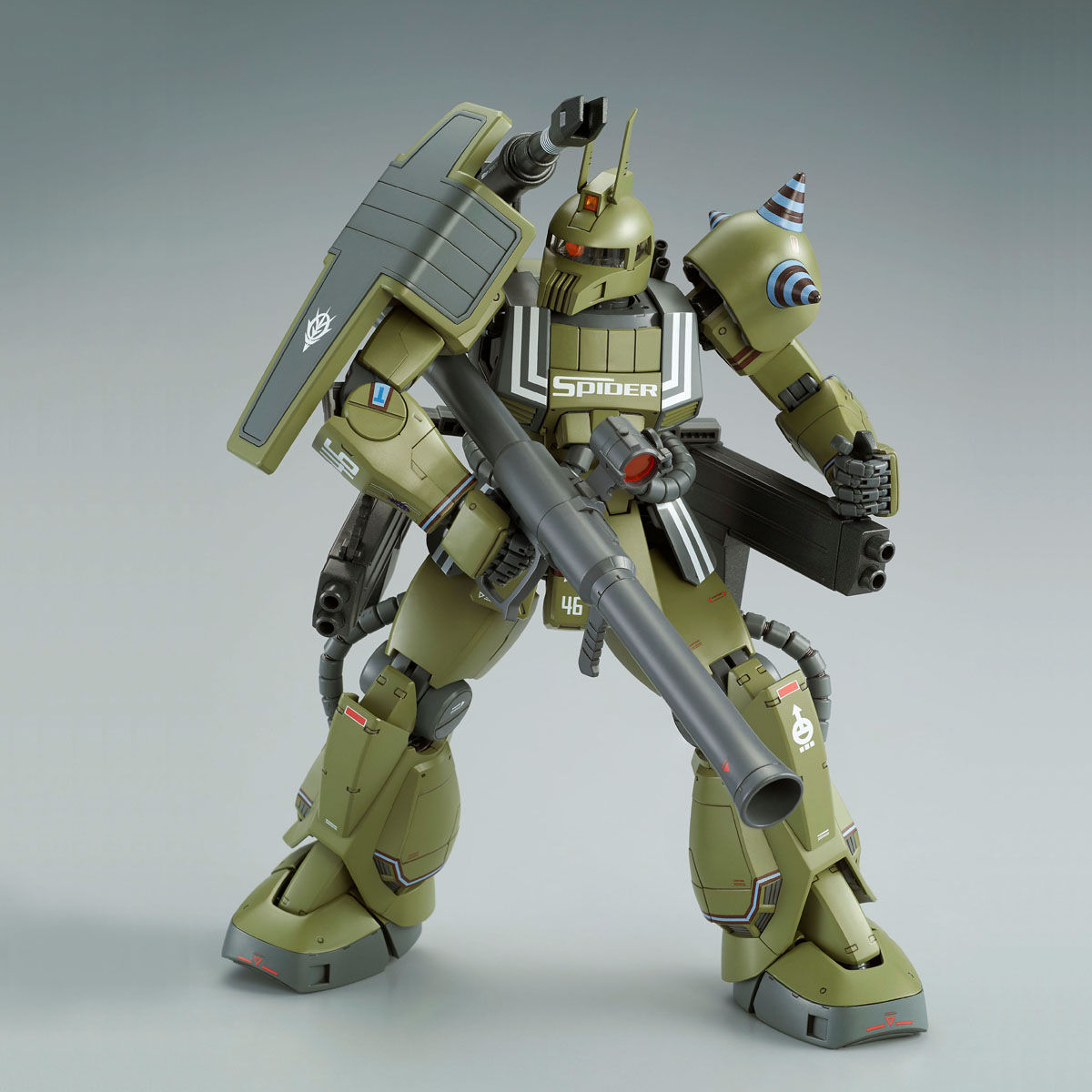 2428535 Bandai MG 1/100 MS-06K Zaku Cannon Ian Graden Custom Model Kit 4549660299707