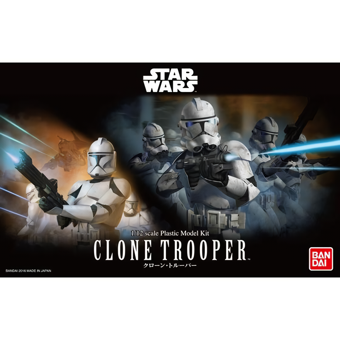 Bandai Star Wars Character Line 1/12 Clone Trooper Model Kit