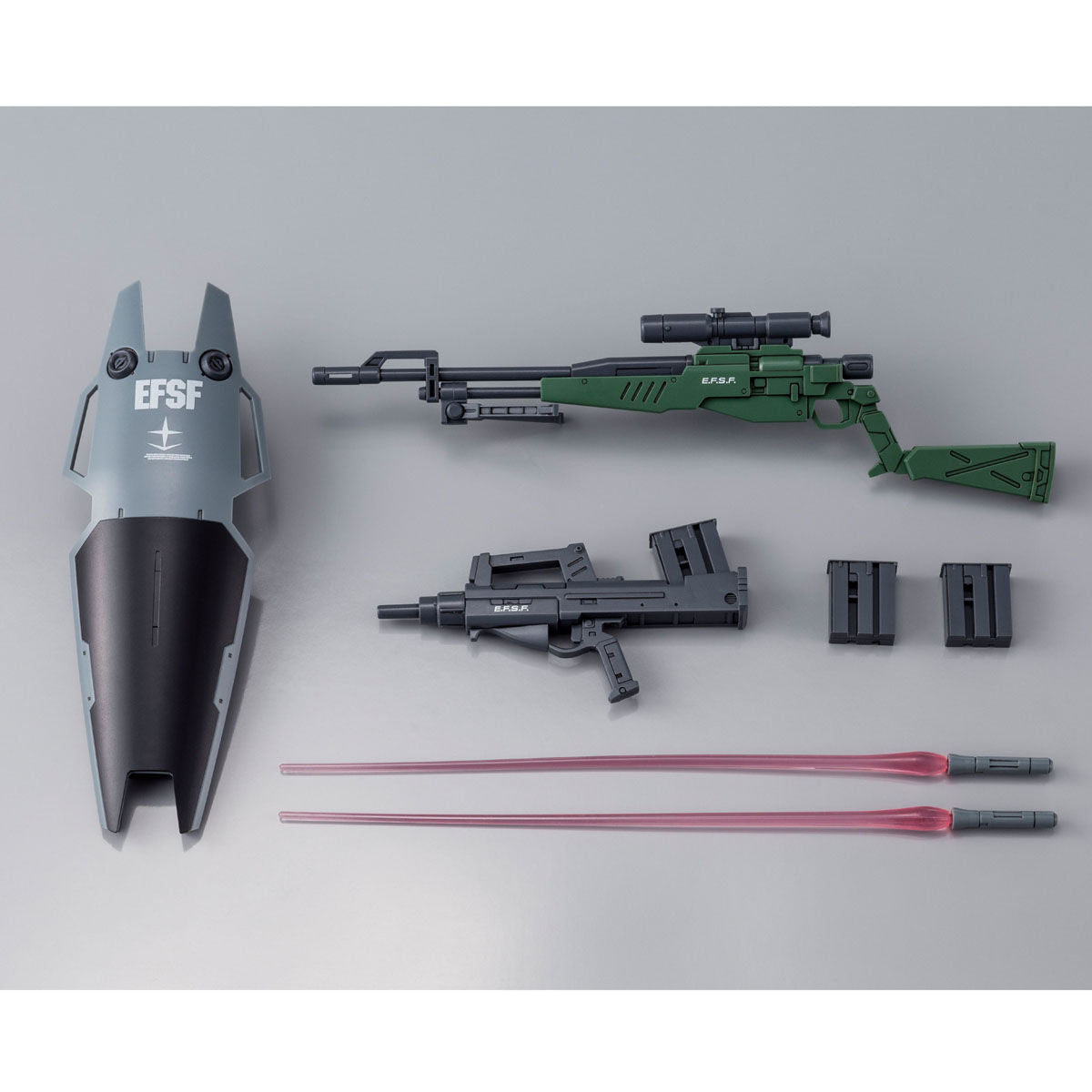 2478106 Bandai Premium Bandai MG 1/100 RGM-79SP GM Sniper II (Lid Wolf Custom) Model Kit