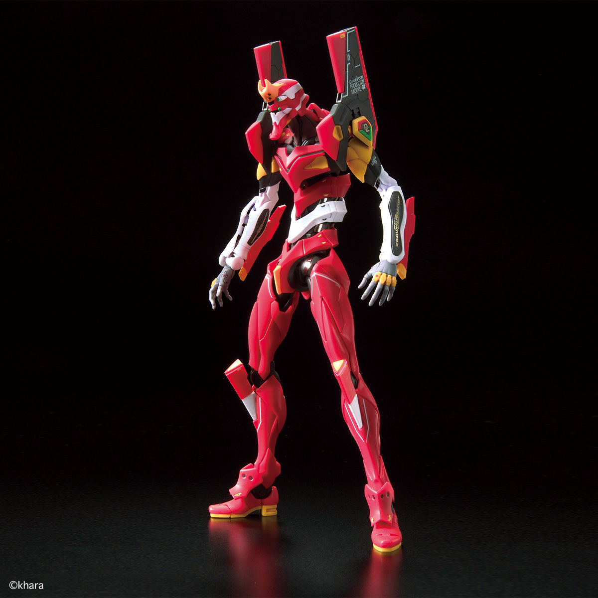 2507768 5060426 Bandai RG 1/144 Evangelion Production Model EVA Unit-02 Model Kit 4573102604262