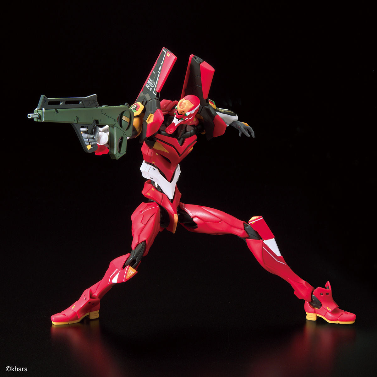2507768 5060426 Bandai RG 1/144 Evangelion Production Model EVA Unit-02 Model Kit 4573102604262
