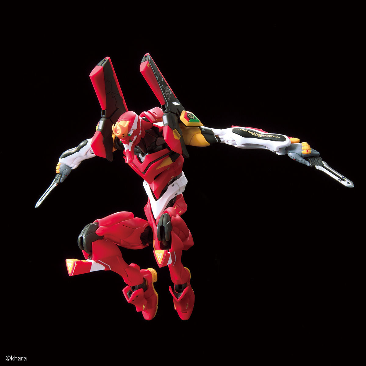 2507768 5060426 Bandai RG 1/144 Evangelion Production Model EVA Unit-02 Model Kit 4573102604262