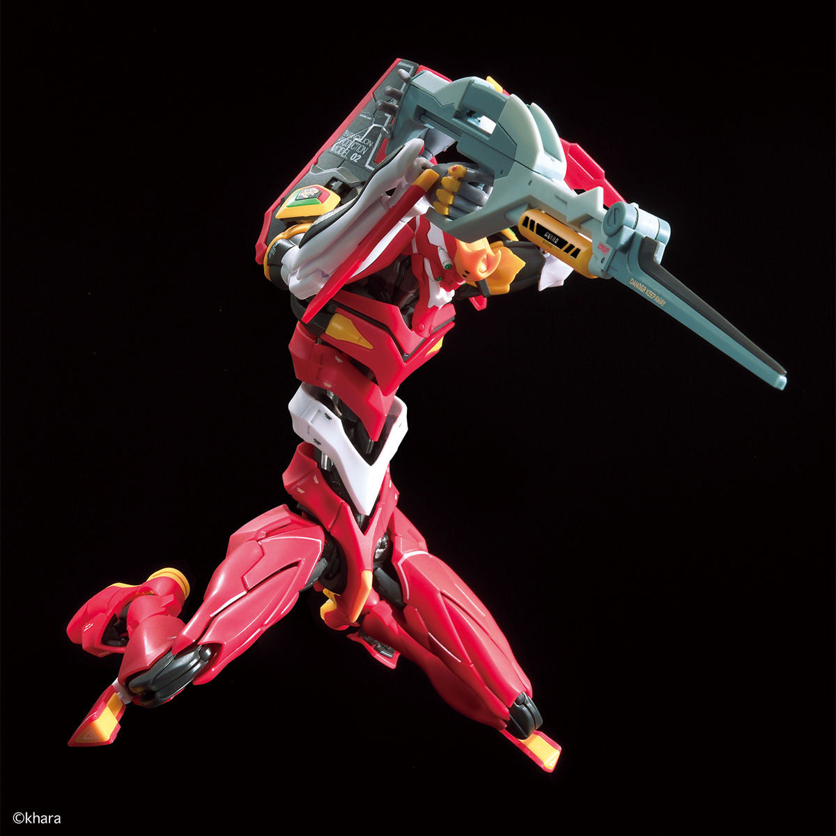 2507768 5060426 Bandai RG 1/144 Evangelion Production Model EVA Unit-02 Model Kit 4573102604262