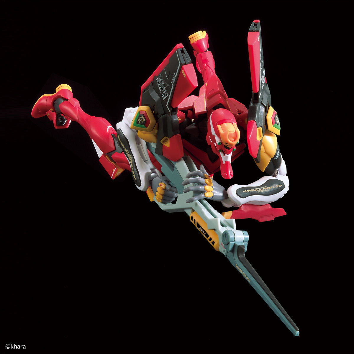 2507768 5060426 Bandai RG 1/144 Evangelion Production Model EVA Unit-02 Model Kit 4573102604262