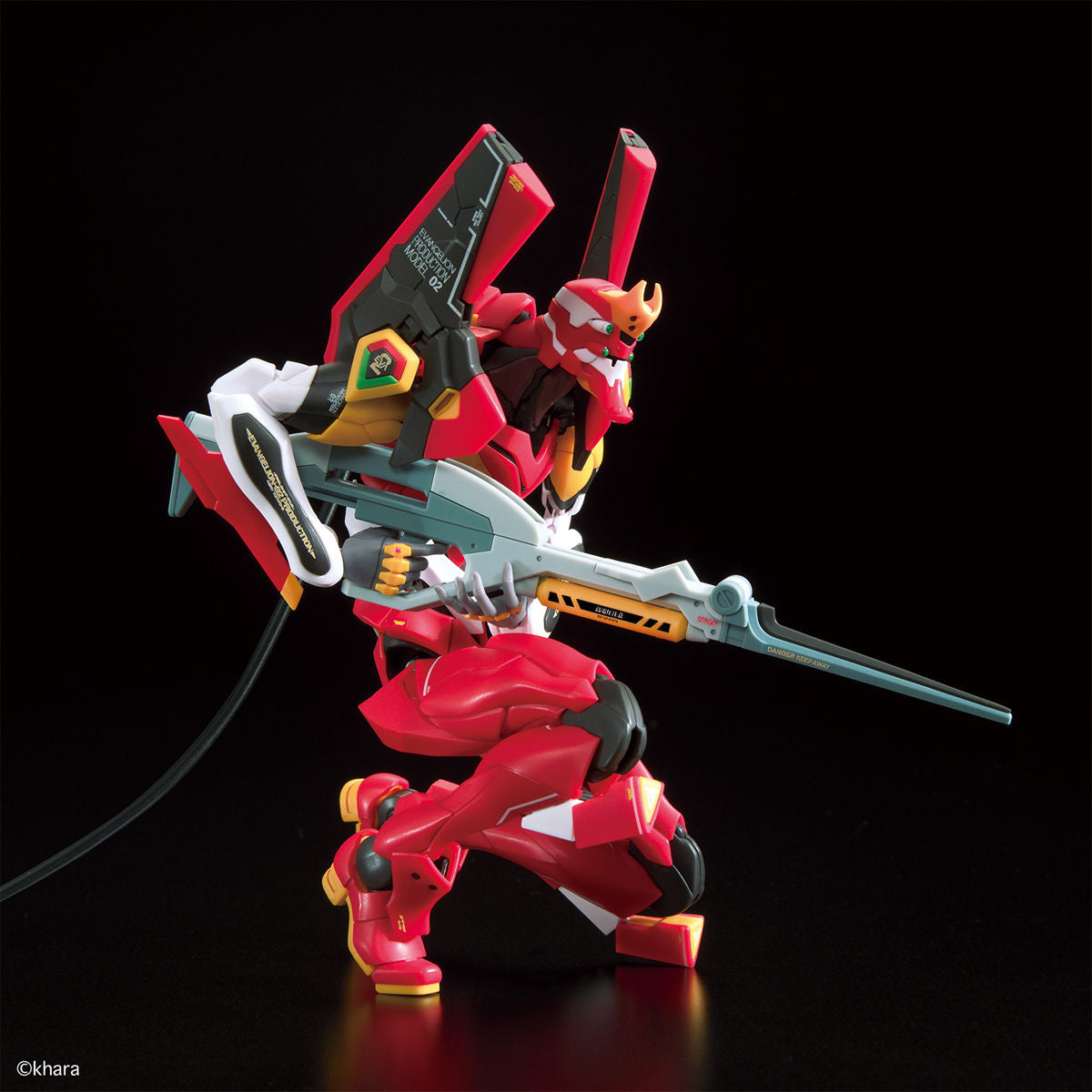 2507768 5060426 Bandai RG 1/144 Evangelion Production Model EVA Unit-02 Model Kit 4573102604262