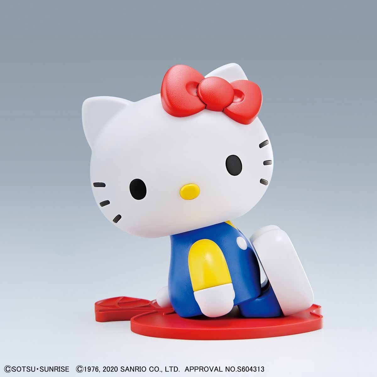 2535355 5058924 Bandai Hello Kitty x SD Gundam EX-Standard RX-78 Gundam Model Kit 4573102589248