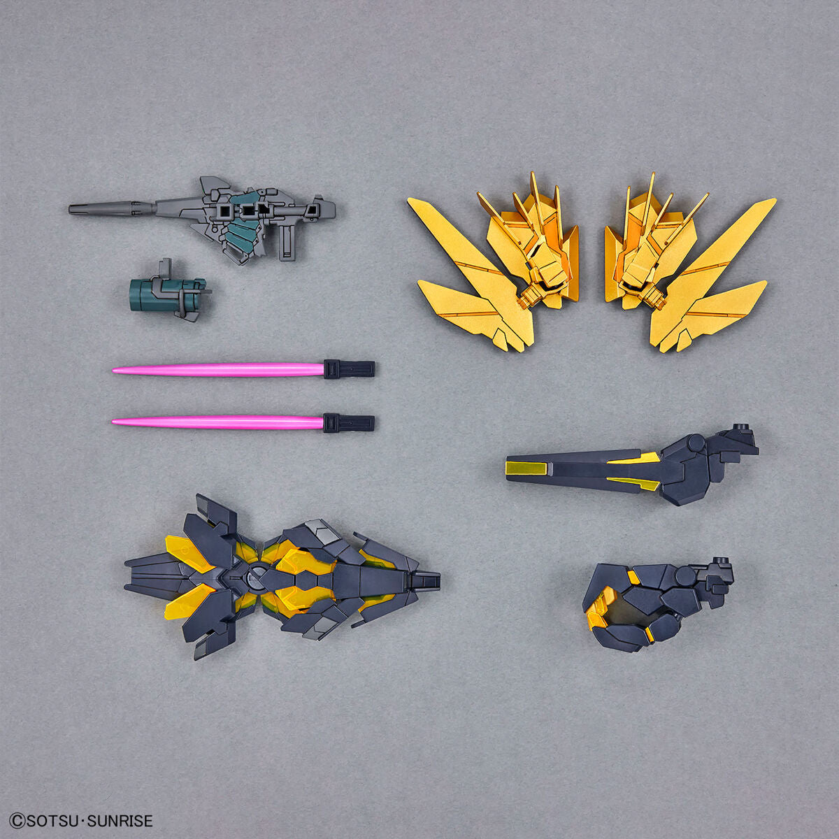 2588122 5062159 Bandai SDCS Unicorn Gundam 02 Banshee (Destroy Mode) & Banshee Norn Parts Set Model Kit 4573102621597