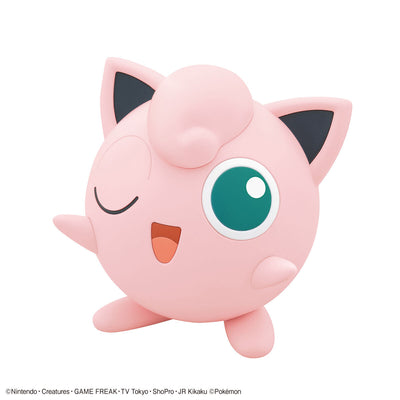 2601811 5063380 Bandai Pokemon Plamo Collection Quick!! 09 Jigglypuff Model Kit 4573102633804