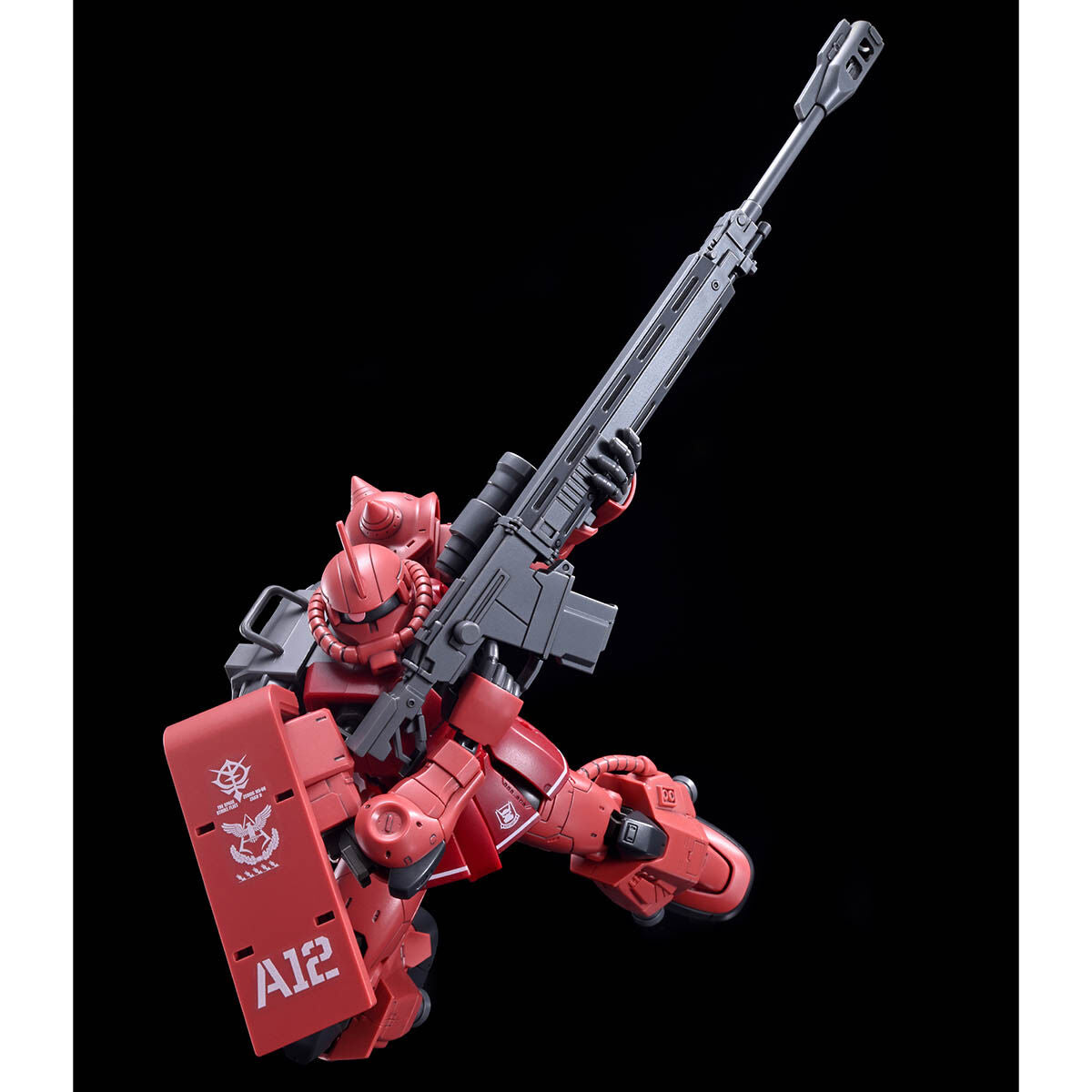 2654091 5067290 Bandai HGGTO 1/144 MS-06R-1A Char's Zaku II High Mobility Type Model Kit 4573102672902