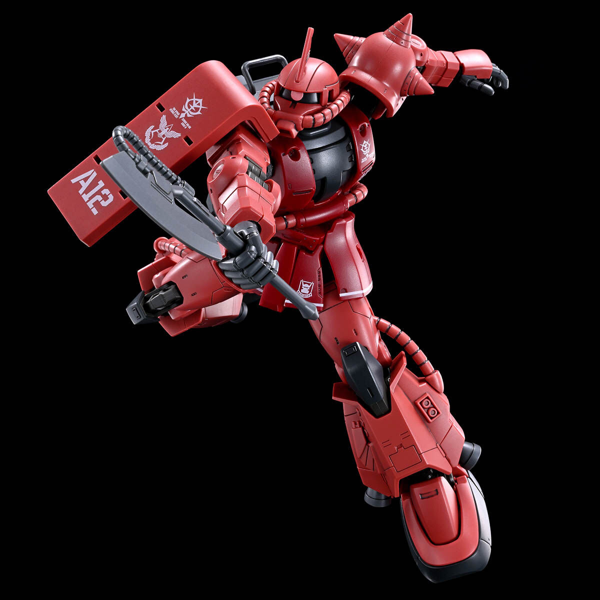 2654091 5067290 Bandai HGGTO 1/144 MS-06R-1A Char's Zaku II High Mobility Type Model Kit 4573102672902