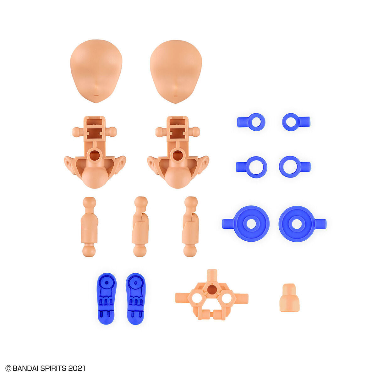 2661383 5065445 Bandai 30 Minutes Sisters 30MS Option Parts Set 9 (Commander Costume) [Color C] Model Kit 4573102654458