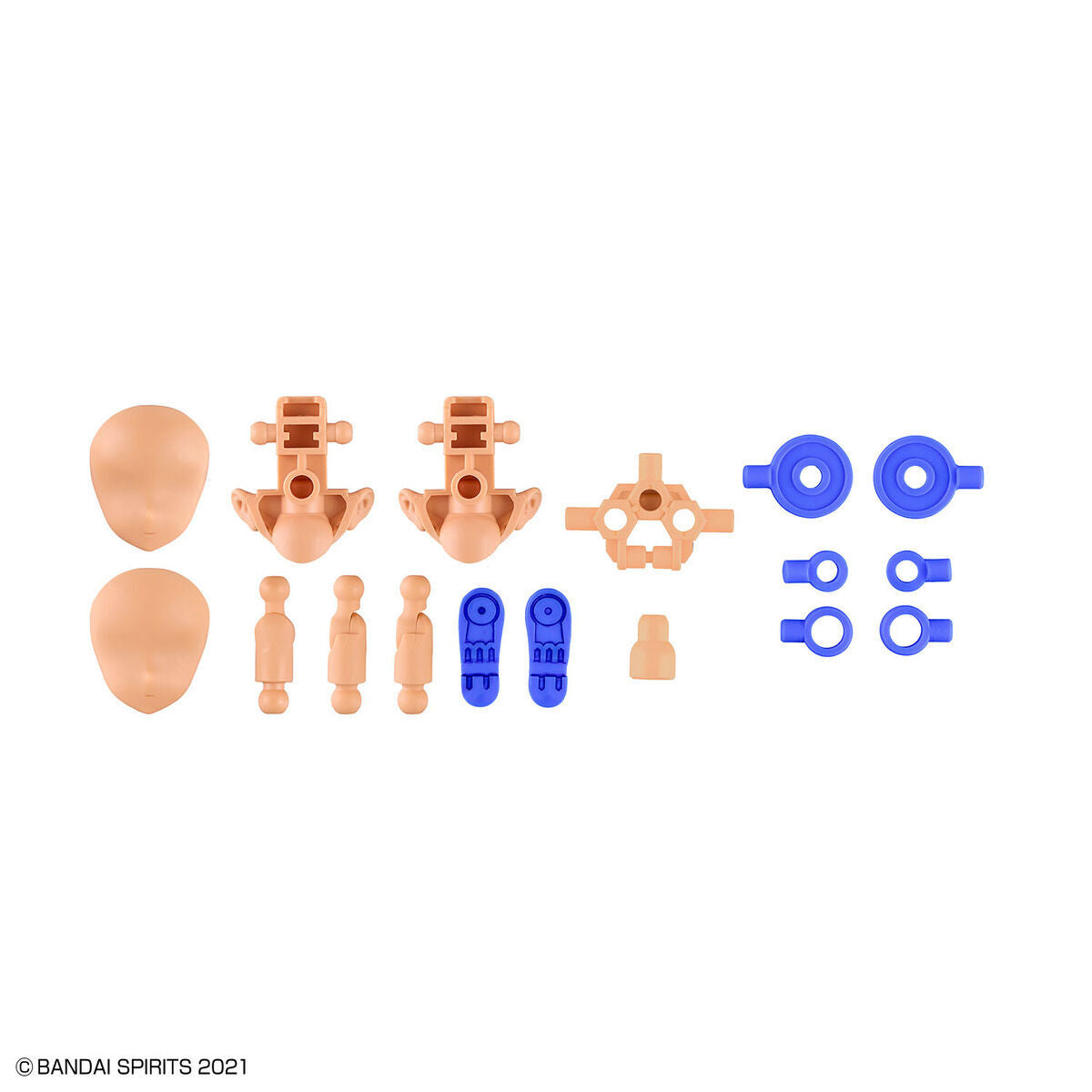 2661383 5065445 Bandai 30 Minutes Sisters 30MS Option Parts Set 9 (Commander Costume) [Color C] Model Kit 4573102654458