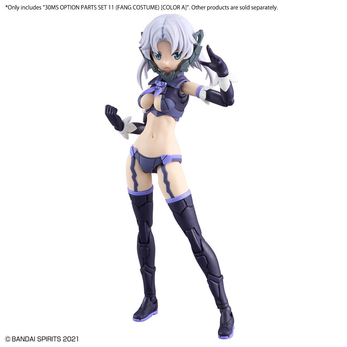 2676317 5066279 Bandai 30 Minutes Sisters 30MS Option Parts Set 11 (Fang Costume) [Color A] Model Kit 4573102662798