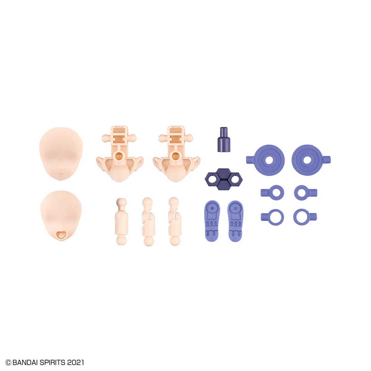 2676317 5066279 Bandai 30 Minutes Sisters 30MS Option Parts Set 11 (Fang Costume) [Color A] Model Kit 4573102662798