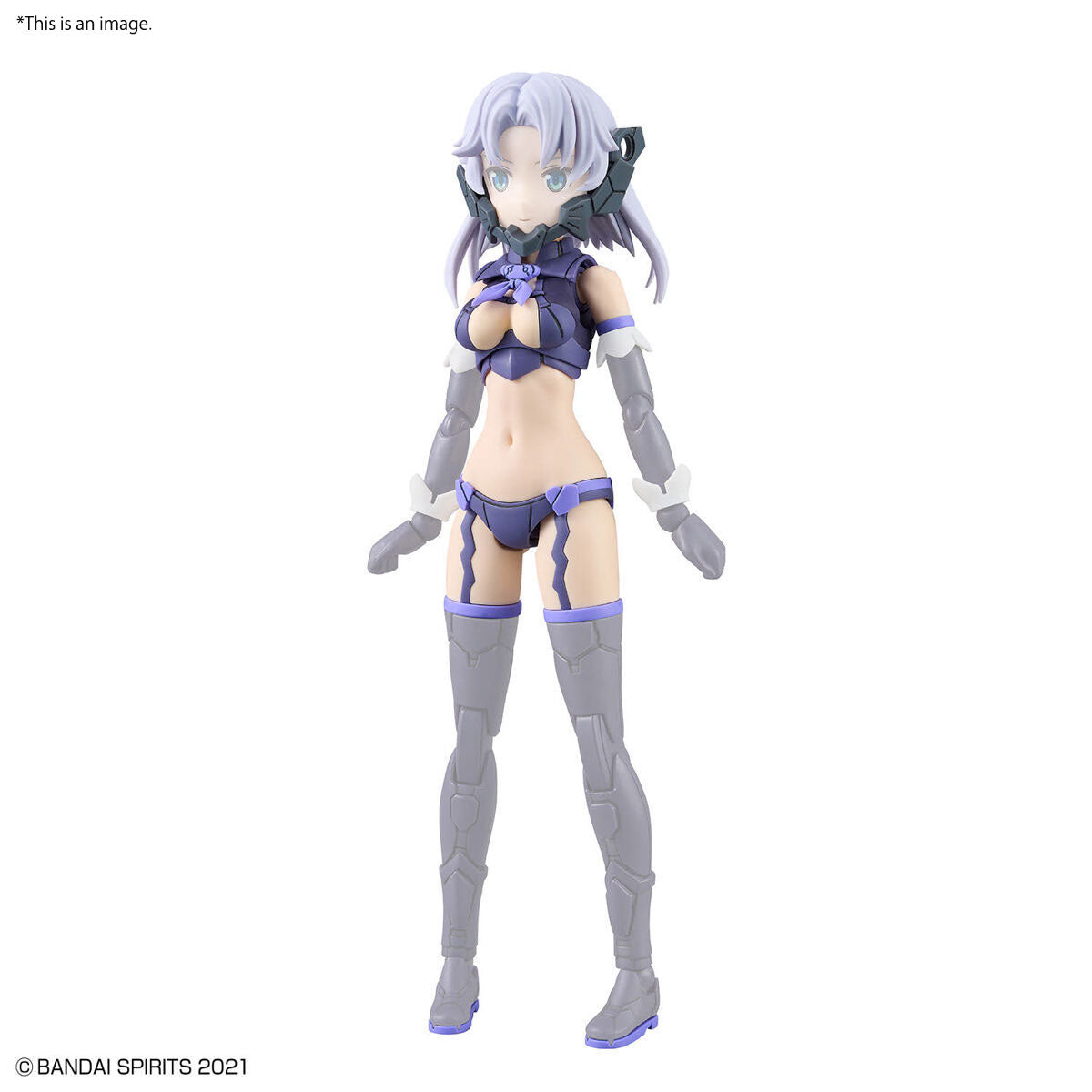 2676317 5066279 Bandai 30 Minutes Sisters 30MS Option Parts Set 11 (Fang Costume) [Color A] Model Kit 4573102662798
