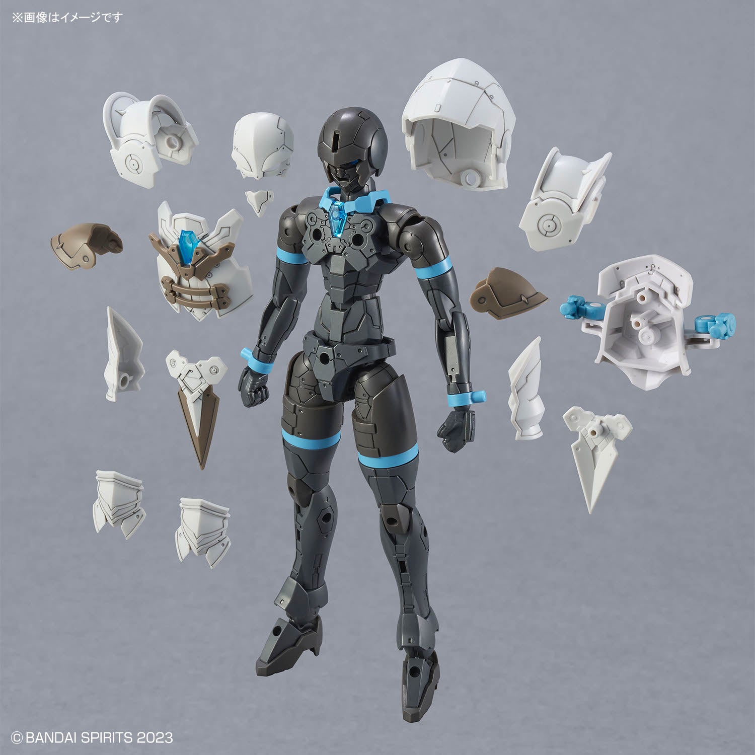 Bandai 30 Minutes Fantasy 30MF #13 Liber Wizard Model Kit – Gunpla