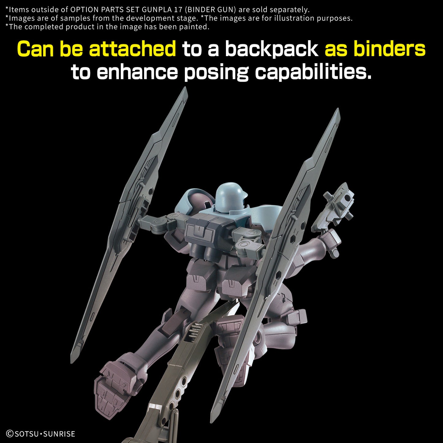 Bandai Gundam Option Parts Set Gunpla 17 (Binder Gun) Model Kit