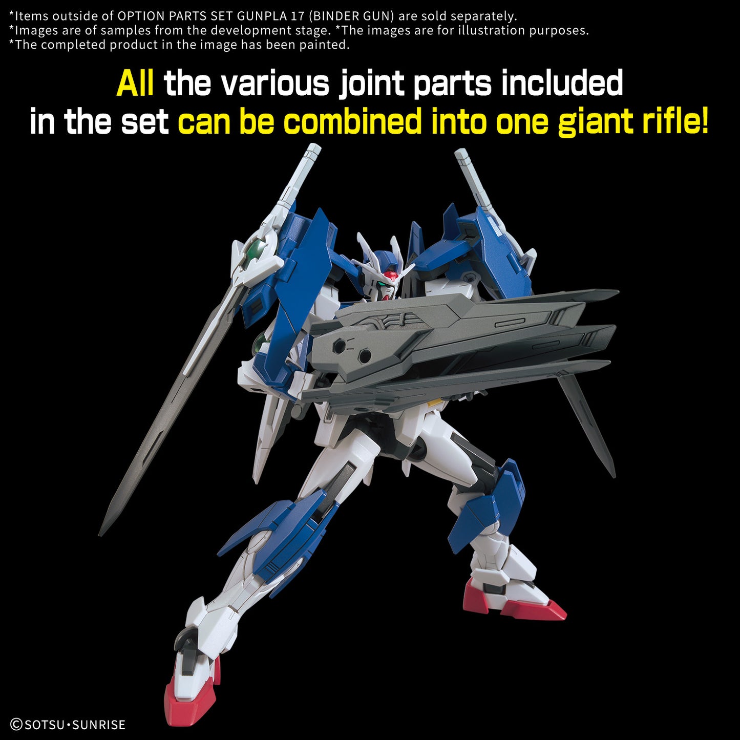 Bandai Gundam Option Parts Set Gunpla 17 (Binder Gun) Model Kit