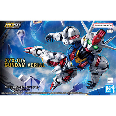 2773803 5068846 Bandai MGSD Master Grade SD Gundam Aerial Model Kit 4573102688460
