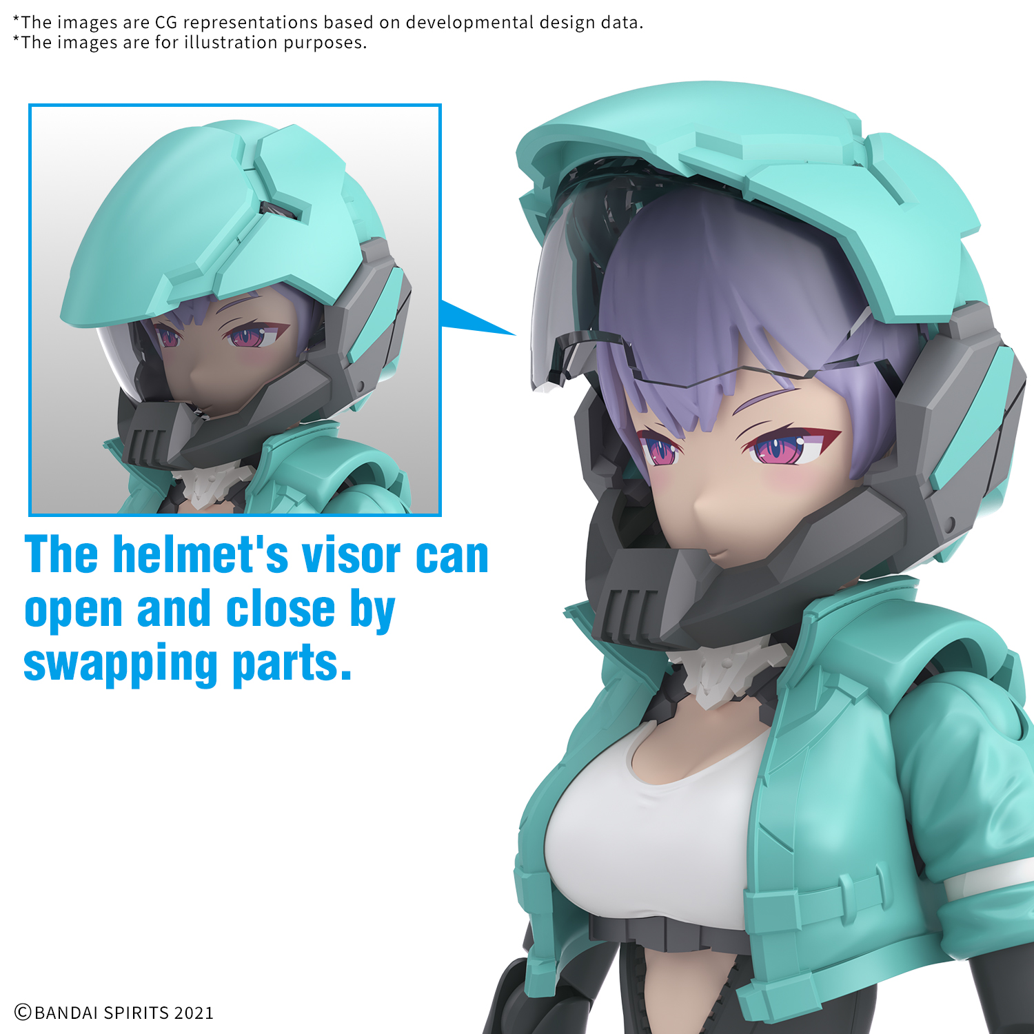 Bandai 30 Minutes Sisters 30MS #18 SIS-V00 Rydira [Color A