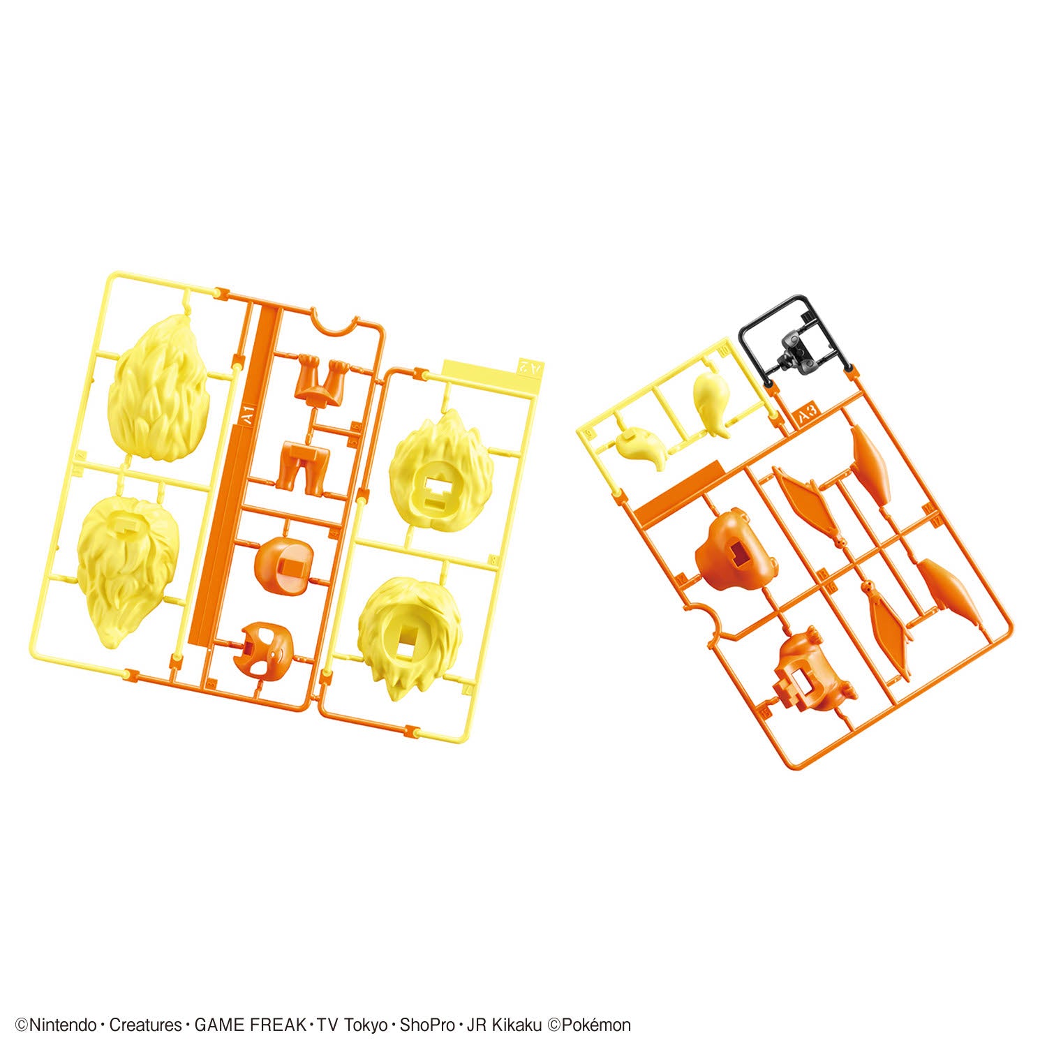 2773841 5072082 Bandai Pokemon Plamo Collection Quick!! 25 Flareon Model Kit 4573102720825