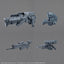 2783942 5072038 Bandai 30 Minutes Missions 30MM ARMORED CORE Ⅵ FIRES OF RUBICON Arquebus Corporation VP-40S Locksmith Model Kit 4573102720382