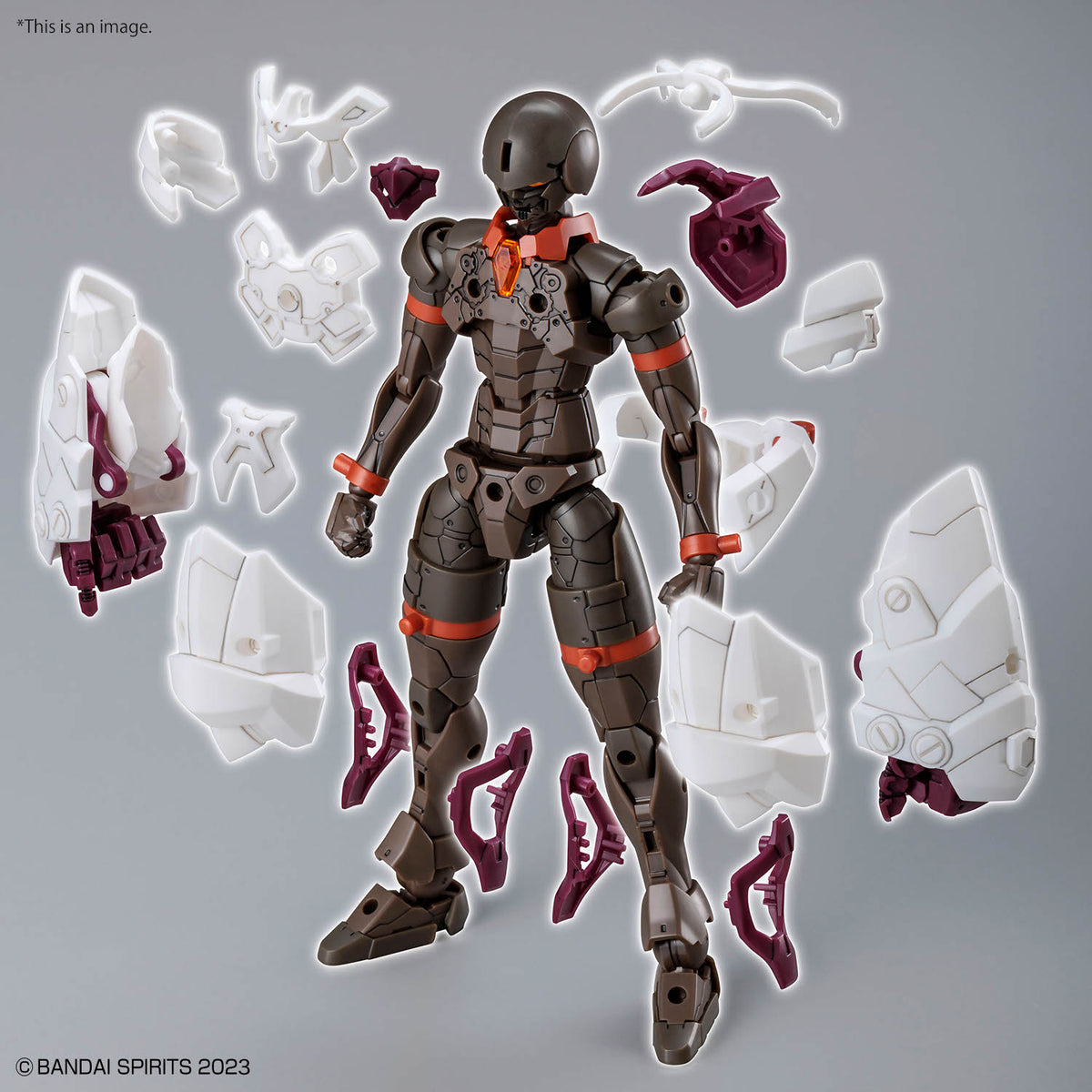 2784102 5074252 Bandai 30 Minutes Fantasy 30MF #19 Meteoric Irongrappler Model Kit 4573102742520