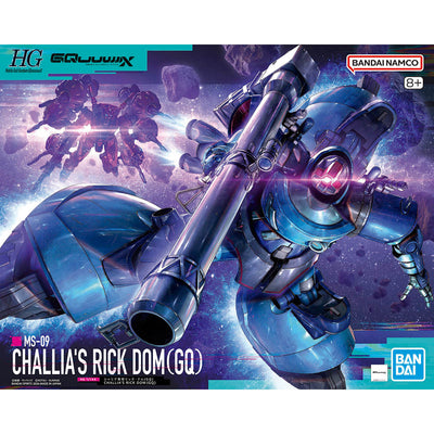2794159 5072018 Bandai HGGQ #14 1/144 Challia's Rick Dom (GQ) Model Kit 4573102720184