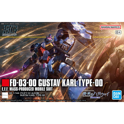 2794161 5072019 Bandai HGUC #264 1/144 FD-03-00 Gustav Karl Type-00 Model Kit 4573102720191
