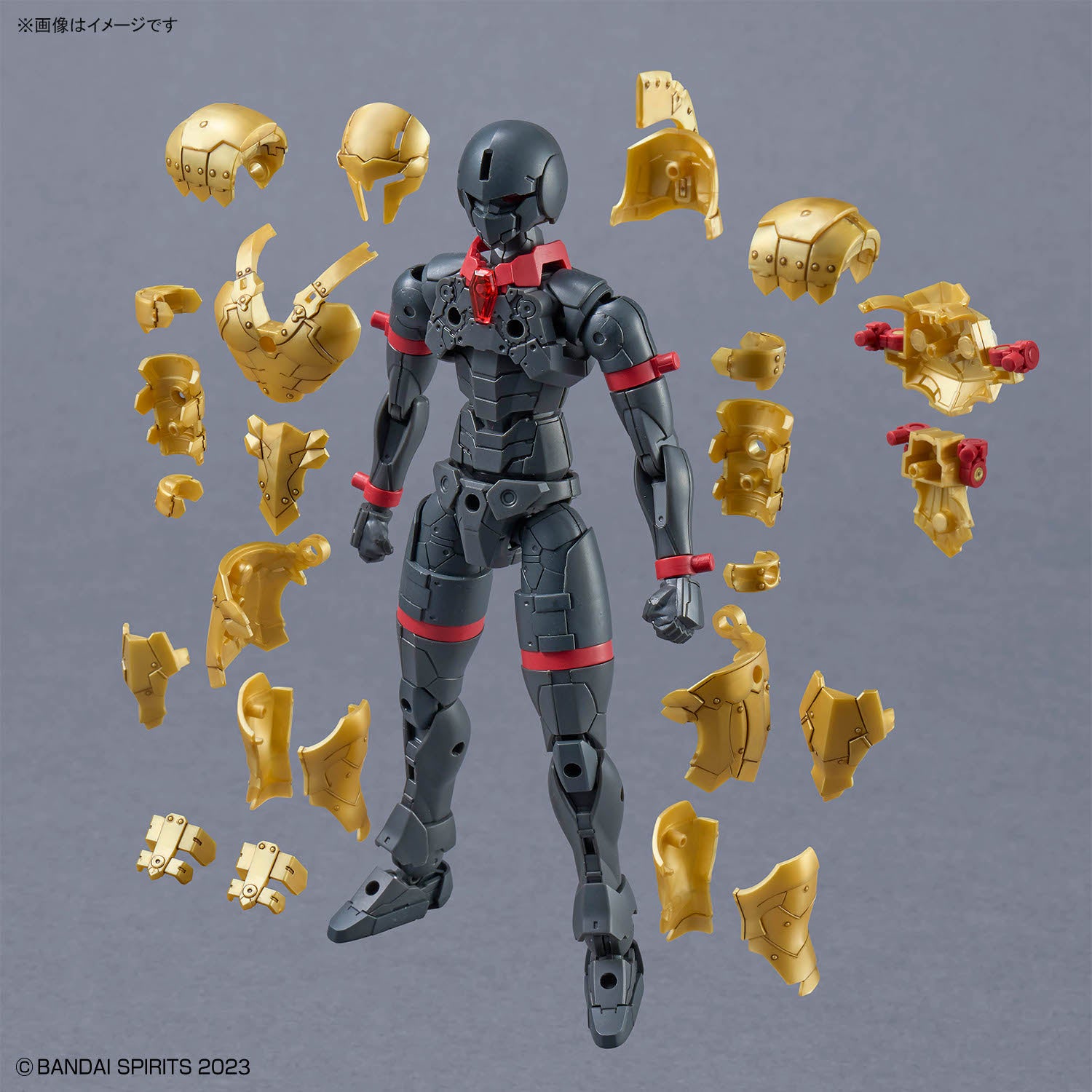 Bandai 30 Minutes Fantasy 30MF #16 Liber Swordman Model Kit