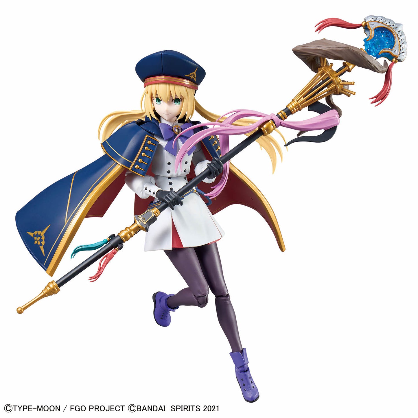 2795663 5072029 Bandai 30 Minutes Sisters 30MS Fate/Grand Order Caster/Altria Caster Model Kit 4573102720290