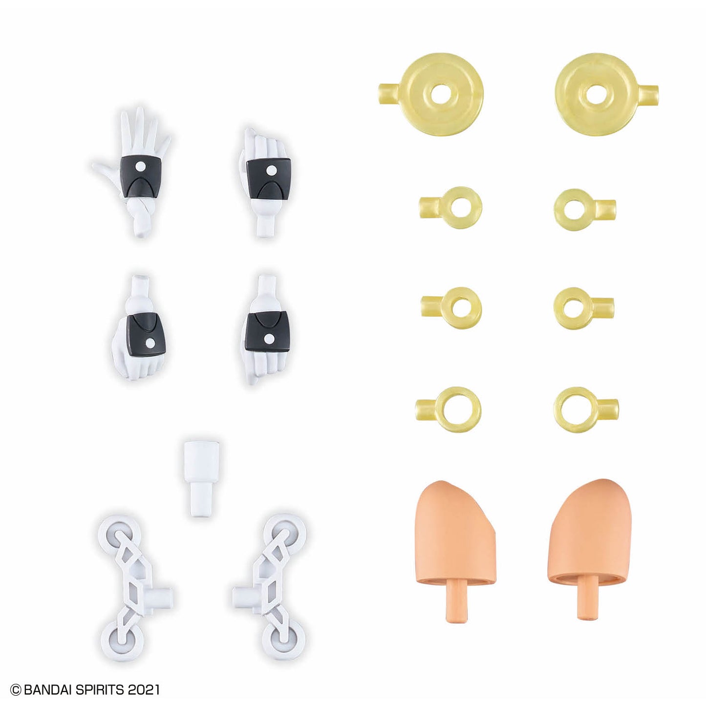 2805086 5072023 Bandai 30 Minutes Sisters 30MS Option Parts Set 26 (Climb Unit) [Color C] Model Kit 4573102720238