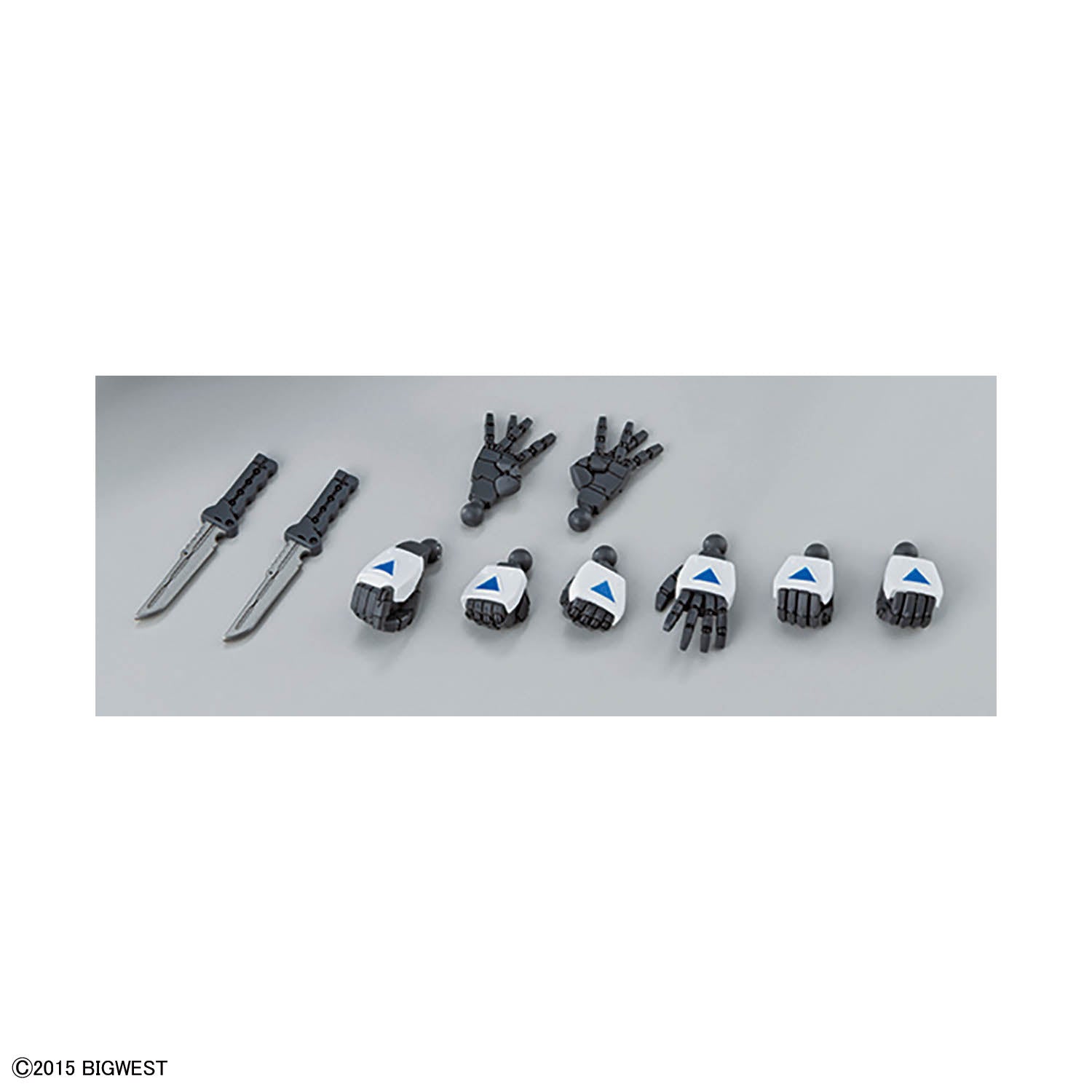 2812836 5069159 Bandai Macross Delta HG 1/100 VF-31J Siegfried (Hayate Immelmann Use) Deluxe Set Model Kit 4573102691590