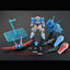 2815148 Bandai Premium Bandai HG 1/144 G Self (Atmospheric Pack and Space Pack) Theatrical Version Model Kit