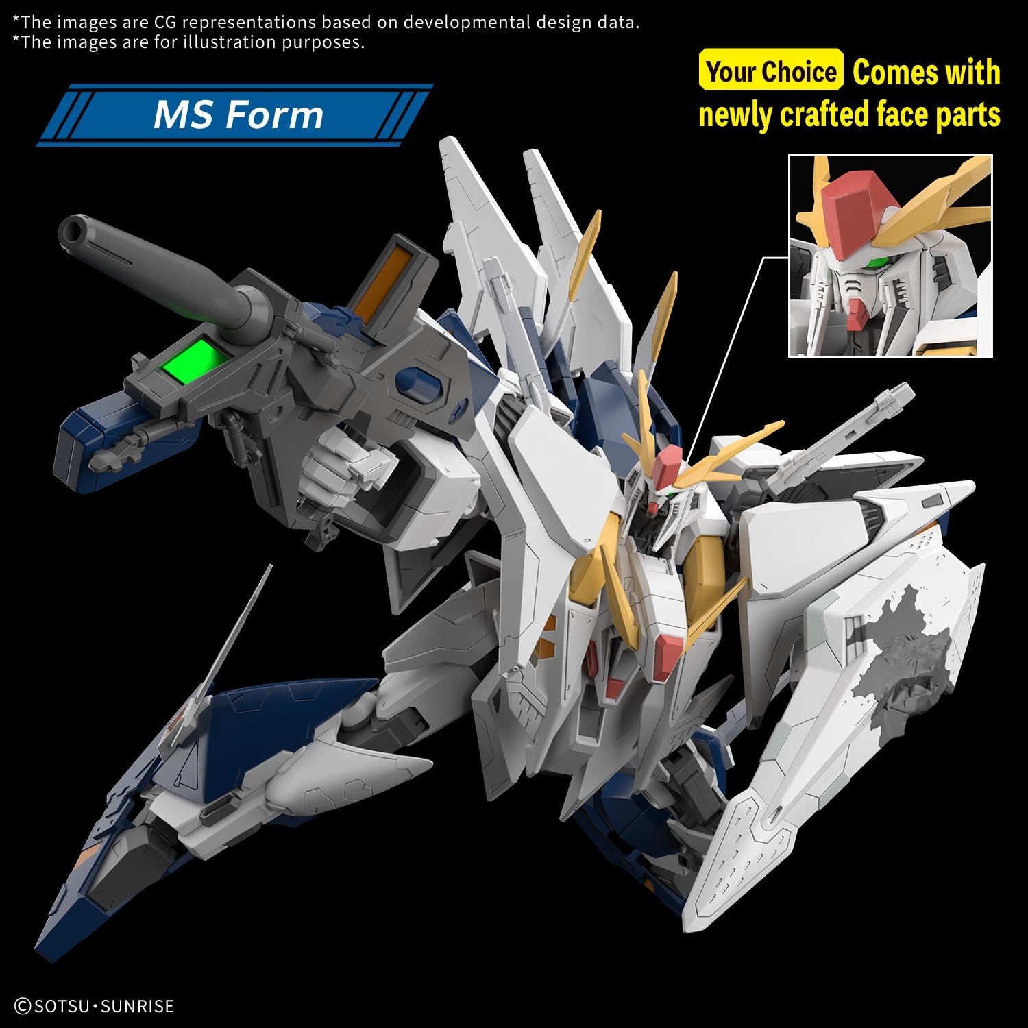 2815162 5072528 Bandai HGUC #266 1/144 RX-105 Xi Gundam (Mobile Suit Gundam The Sorcery of Nymph Circe) Model Kit 4573102725288