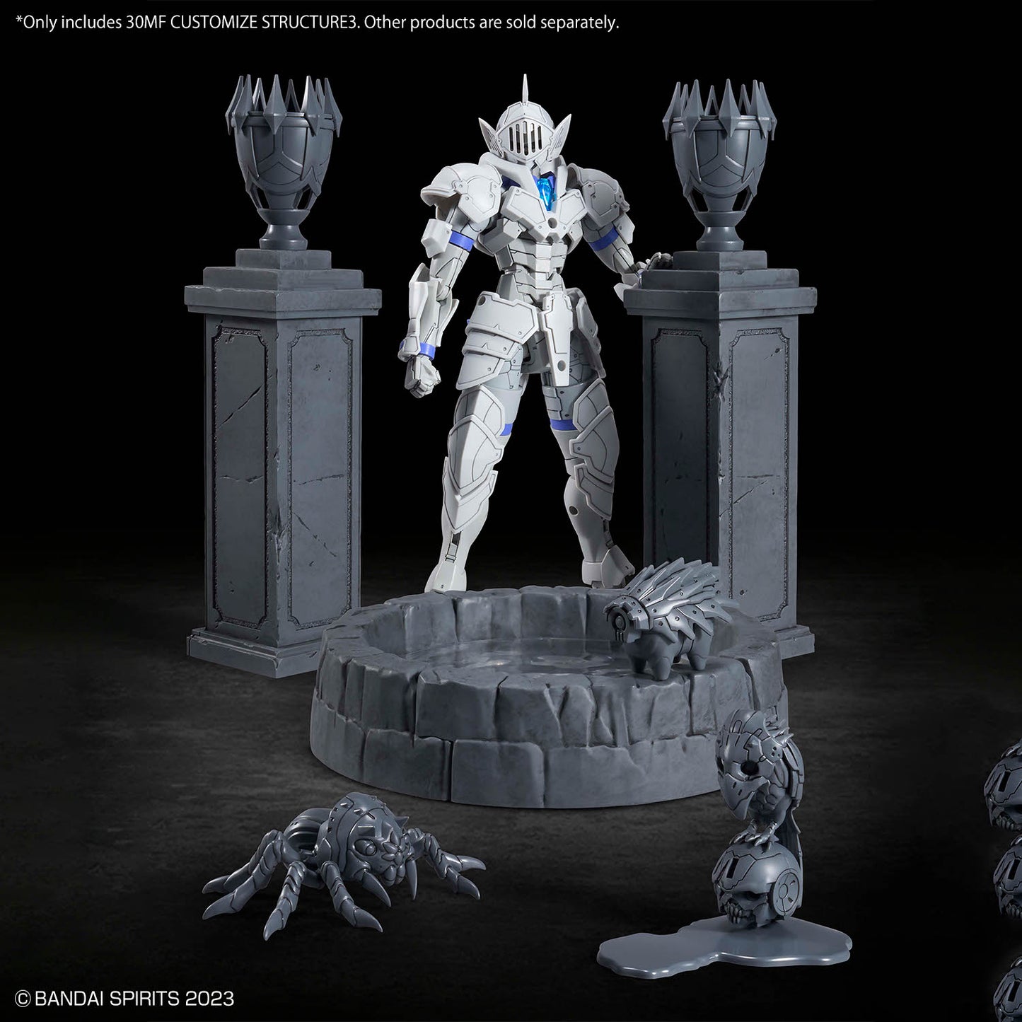 2815172 5072539 Bandai 30 Minutes Fantasy 30MF Custom Structure 3 Model Kit 4573102725394