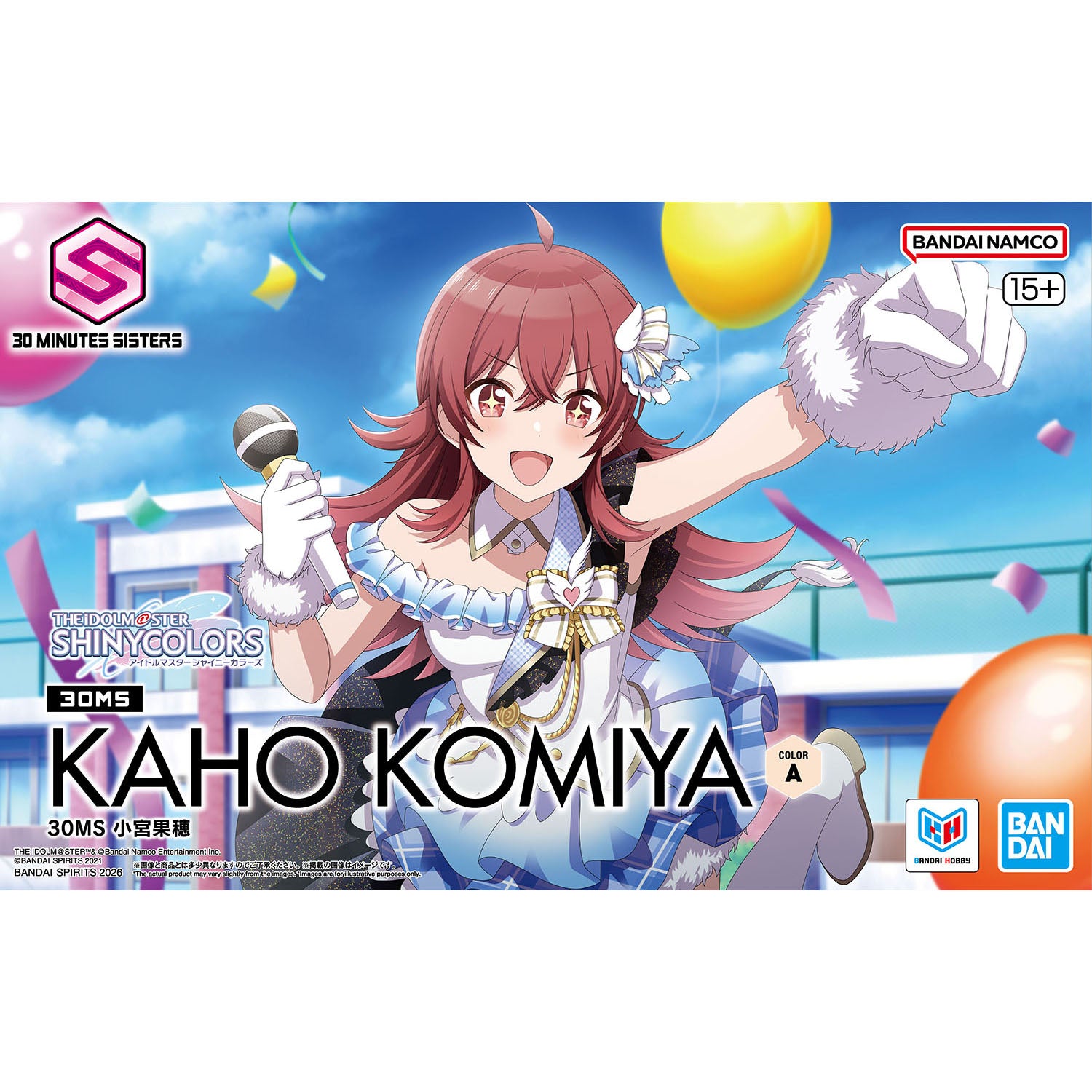 2815175 5072540 Bandai 30 Minutes Sisters THE iDOLMASTER Shiny Color Koho Komiya Model Kit 4573102725400