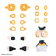 2815176 5072541 Bandai 30 Minutes Sisters 30MS Option Parts Set 28 (Action Wear α) [Color A] Model Kit 4573102725417