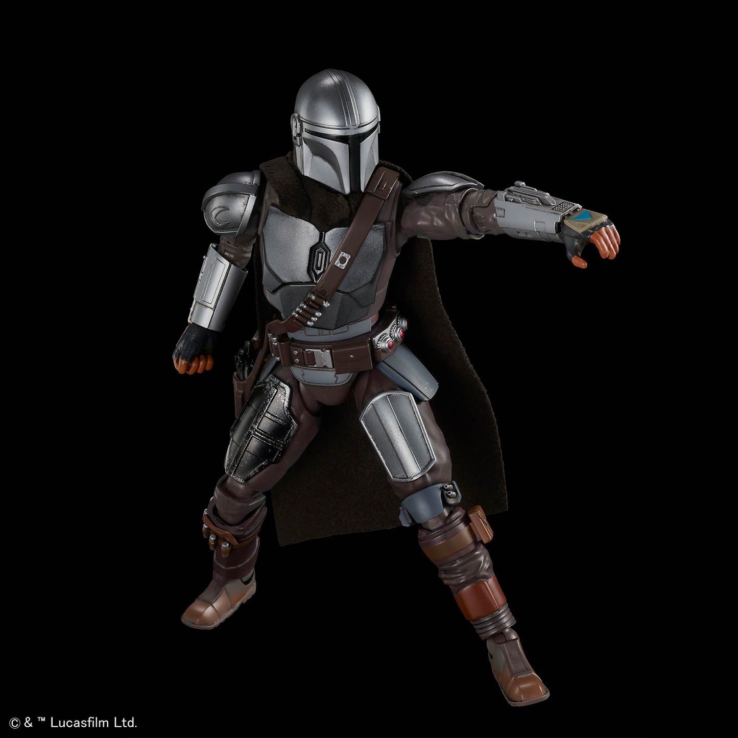 2815185 5072538 Bandai Star Wars 1/12 The Mandalorian and Grogu Model Kit 4573102725387