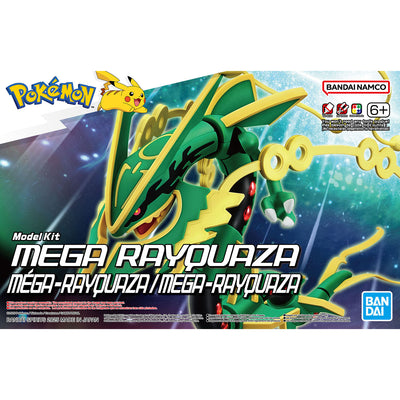 2823797 5069371 Bandai Pokemon Plamo Collection #61 Mega Rayquaza Model Kit 4573102693716