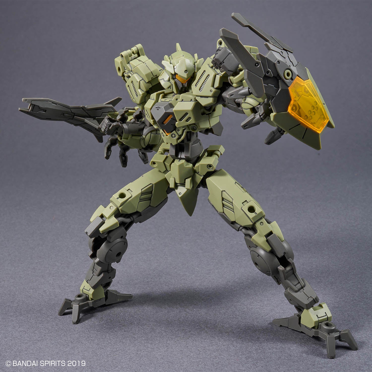2825328 5072548 Bandai 30 Minutes Missions 30MM #079 1/144 bEXM-40 Novalv (GREEN) Model Kit 4573102725486
