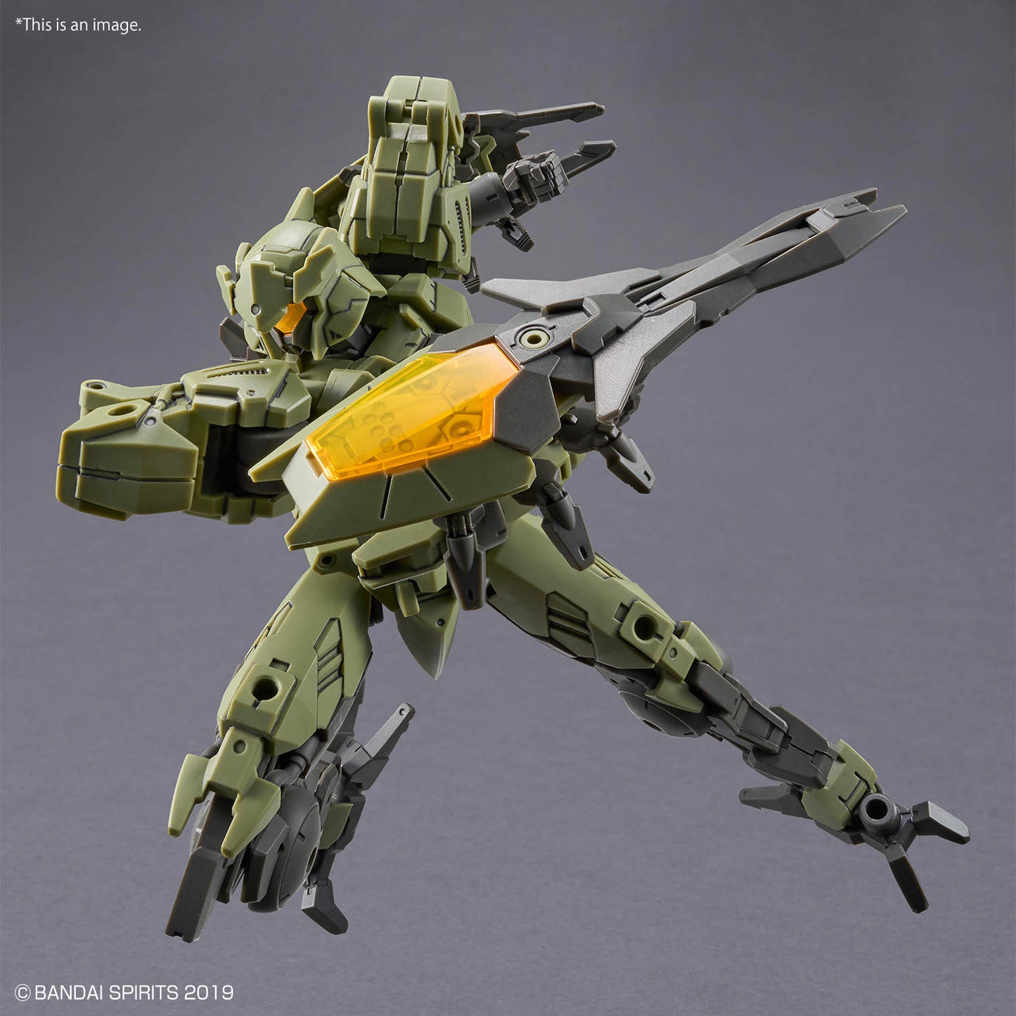 2825328 5072548 Bandai 30 Minutes Missions 30MM #079 1/144 bEXM-40 Novalv (GREEN) Model Kit 4573102725486